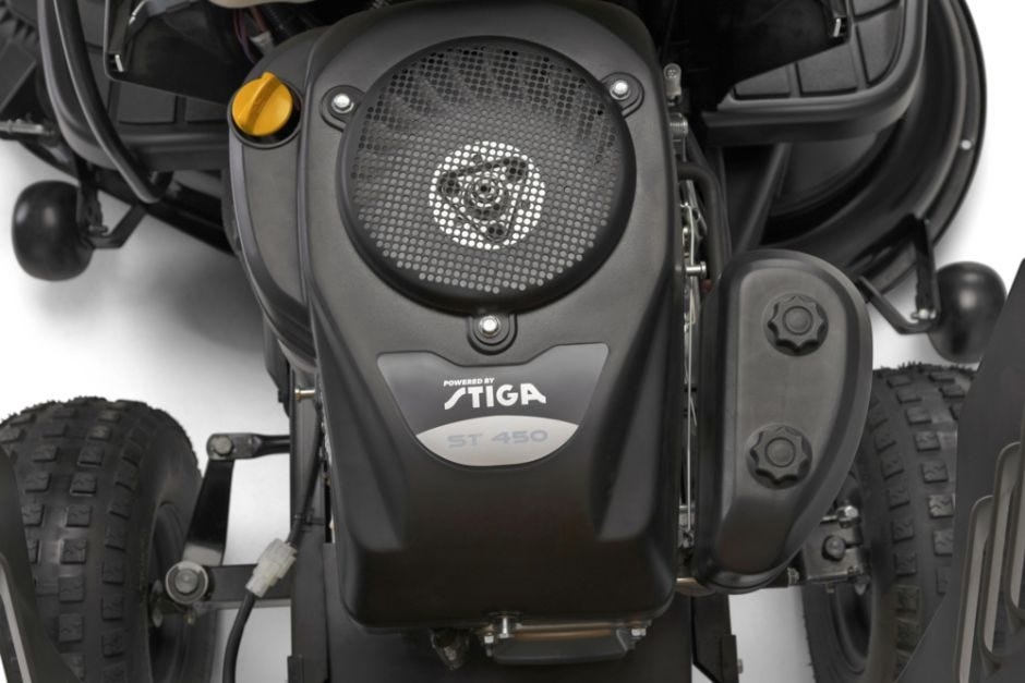 Stiga Tornado 398 transmission