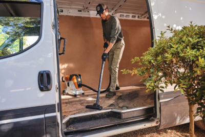 STIHL SEA 100 L våt och torrdammsugare städa bilen