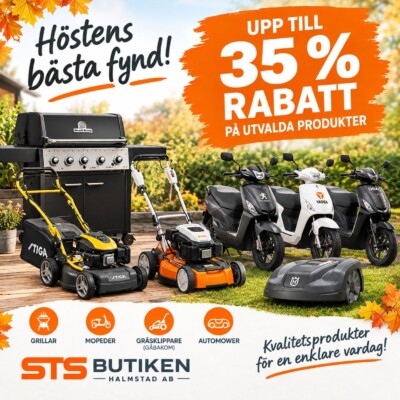 Höstens stora fynd hos STS Butiken i Halmstad